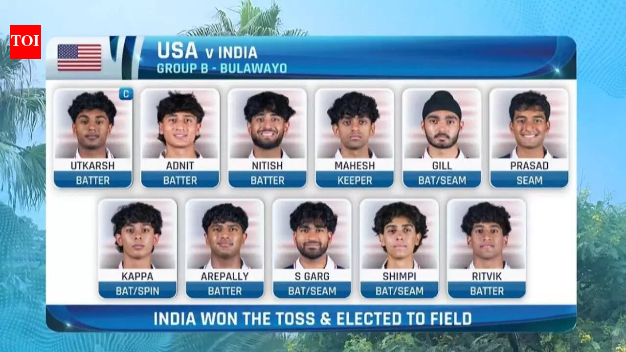 Not Group B, it’s H1B: USA U19 cricket XI goes viral for Indian-origin names