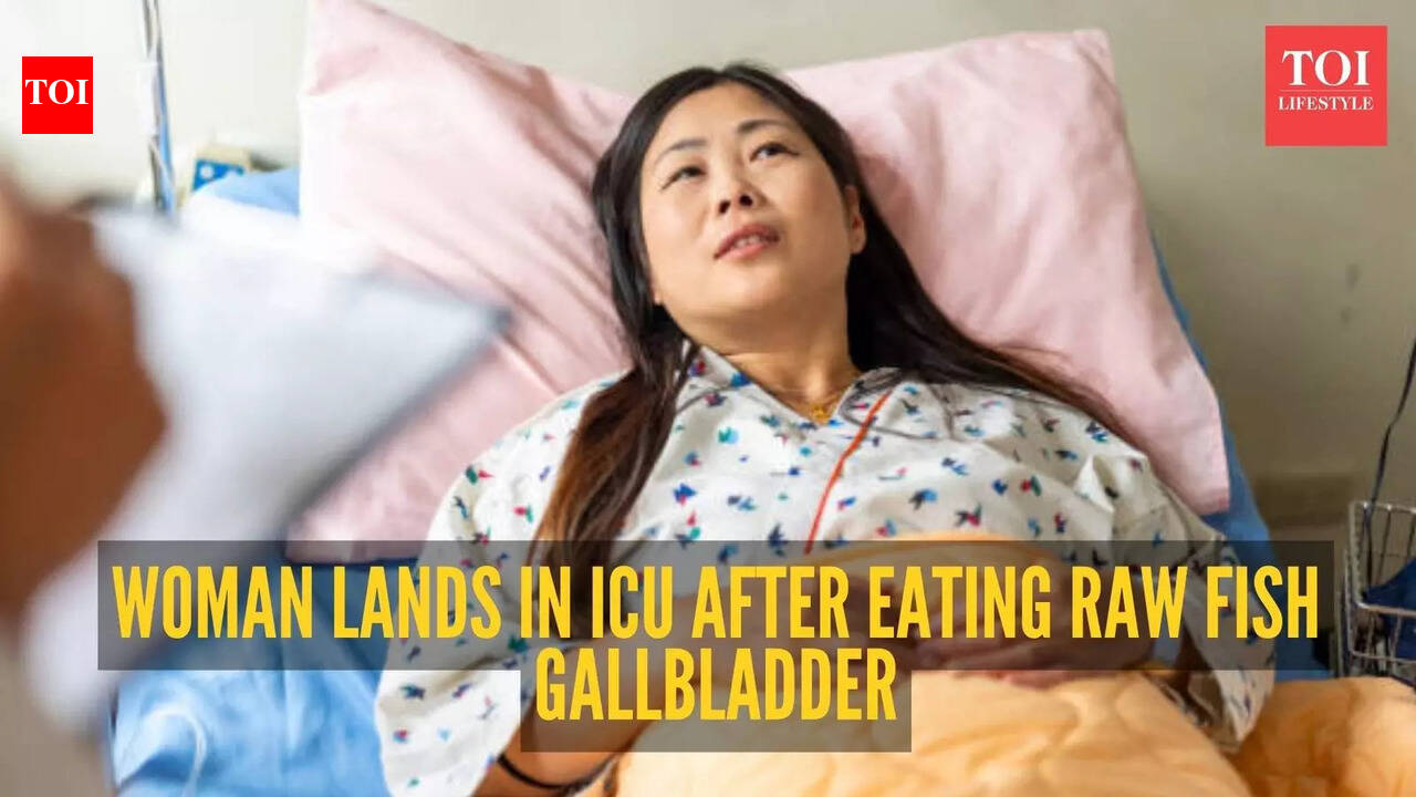 She swallowed a raw fish gallbladder for a headache, and ended up in ICU