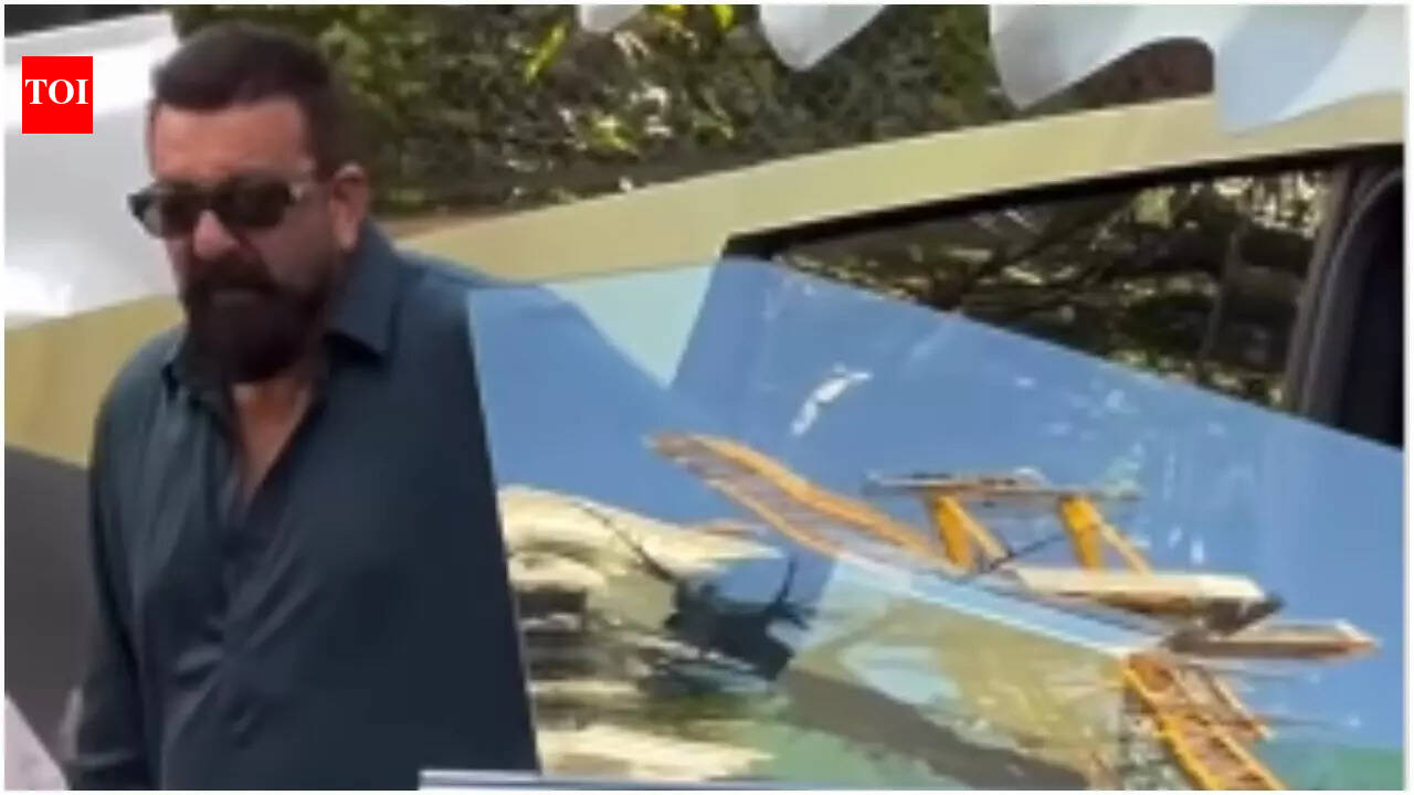 Sanjay Dutt buys new luxury car worth Rs 50 lakh; spotted on streets of Mumbai