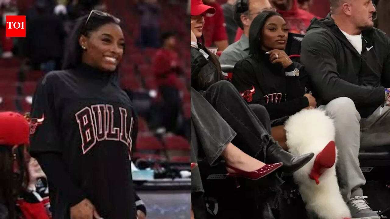 Why Simone Biles is facing backlash from Chicago fans after her NBA game appearance?