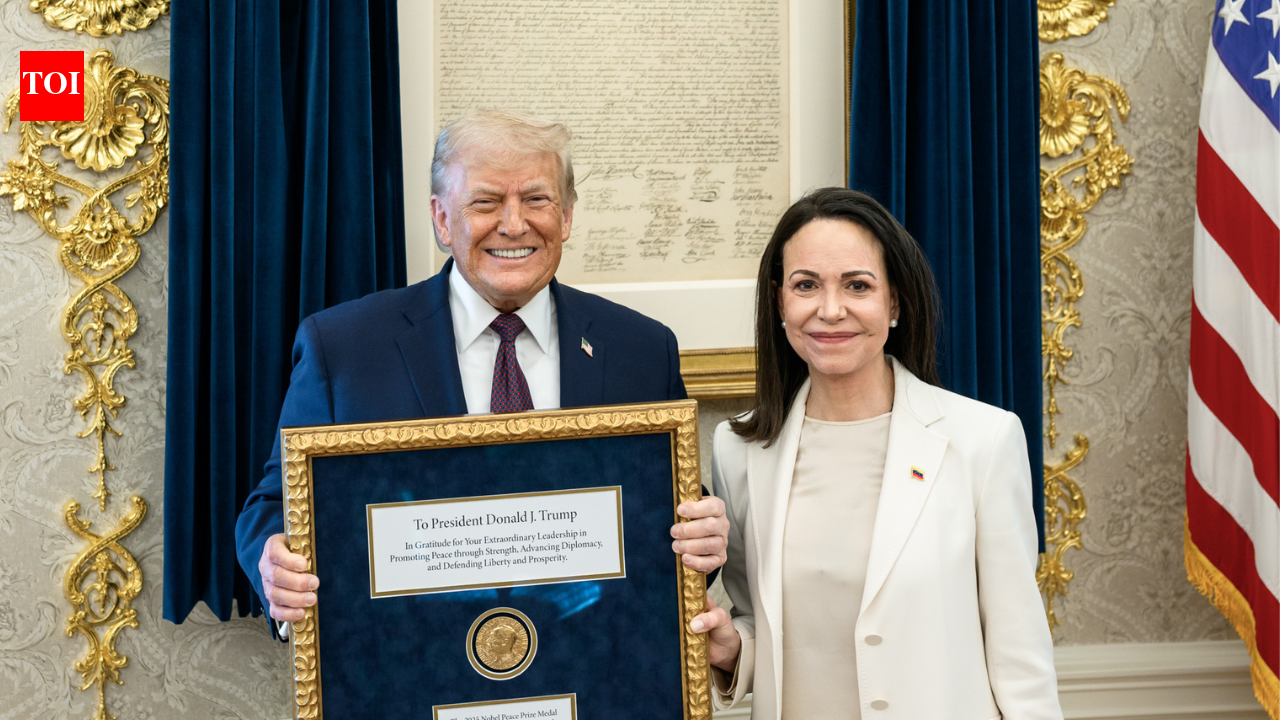 'Why would you want someone else’s Nobel Prize?' Trump roasted for accepting Machado's offer. He replies