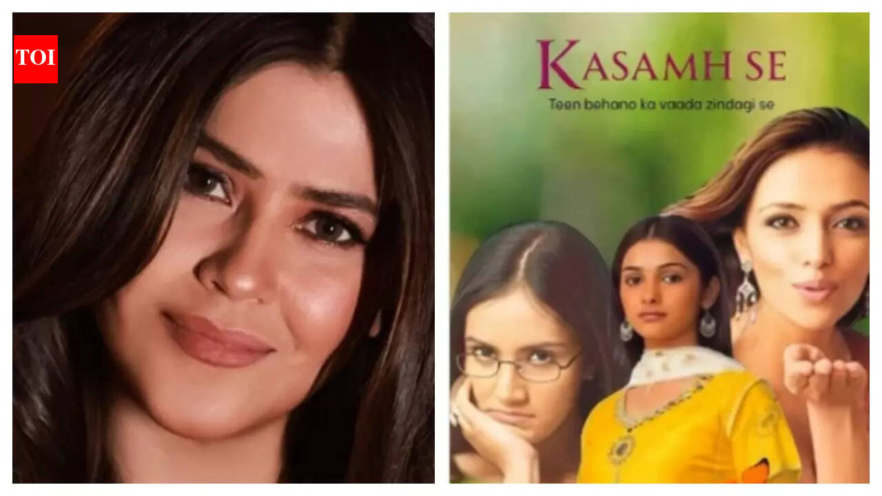 Ram Kapoor and Prachi Desai starrer 'Kasamh Se' turns 20; Ektaa Kapoor recalls some fond memories