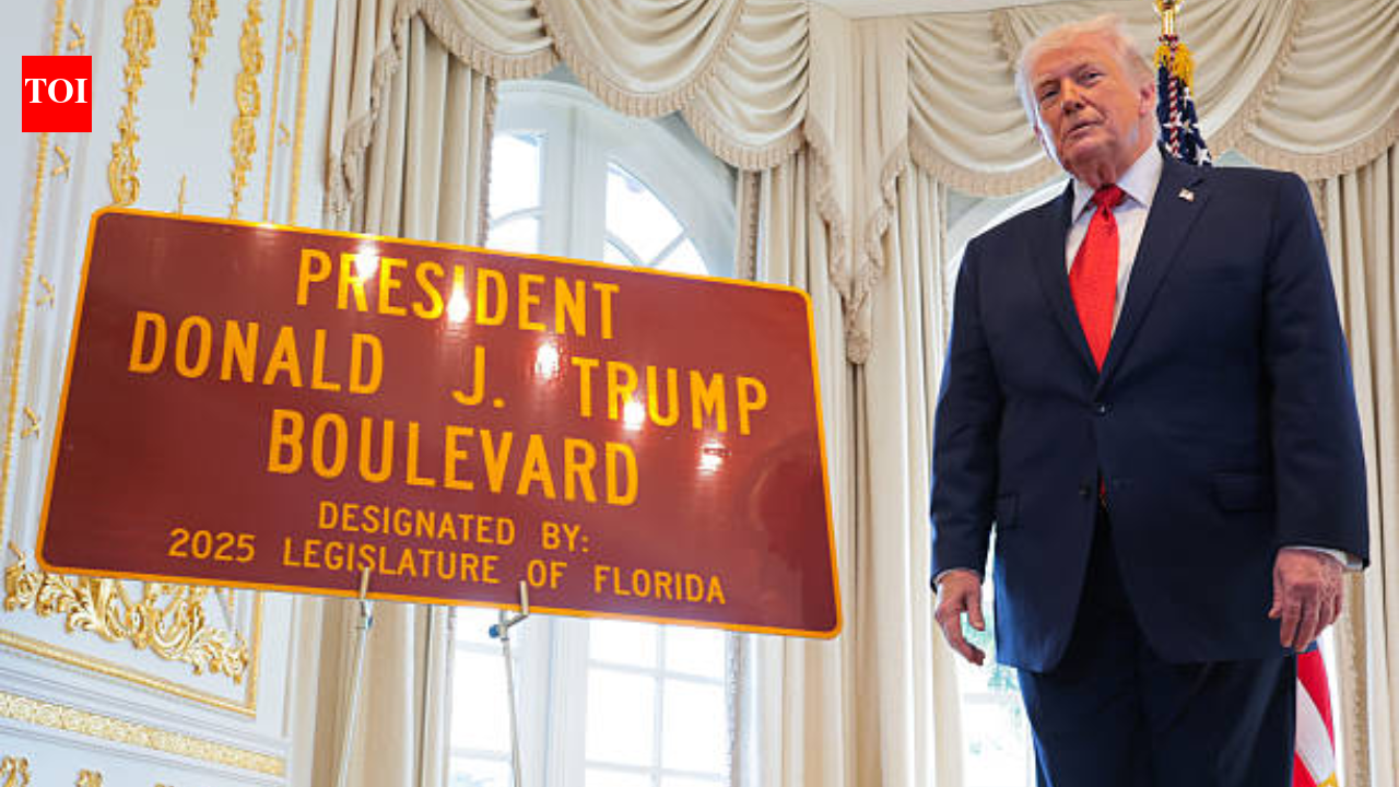 From Trump Boulevard to 'Trump-class' battleships: The growing list of things named after the Donald Trump