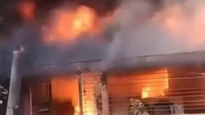 Hindu schoolteacher's house set ablaze in Bangladesh's Sylhet