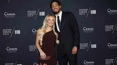 Jade Jones turns heads with stylish social media gameday post as Tyrese Haliburton continues to recover from Achilles injury