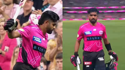  Babar Azam's angry BBL moment - WATCH