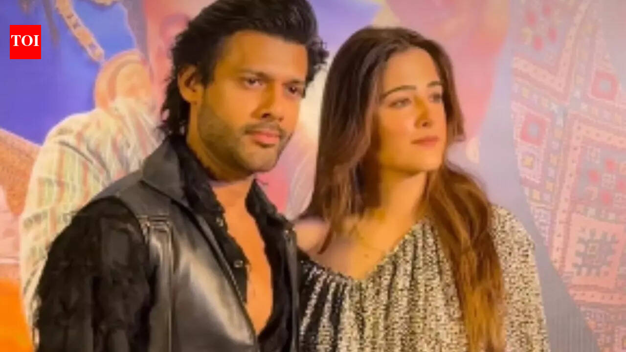 Newlyweds Nupur Sanon and Stebin Ben shine at ‘Rahu Ketu’ screening - Watch