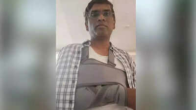 ‘5–6 inches deep crater’: Bengaluru techie suffers multiple fractures; residents flag dangerous gravel-filled roads