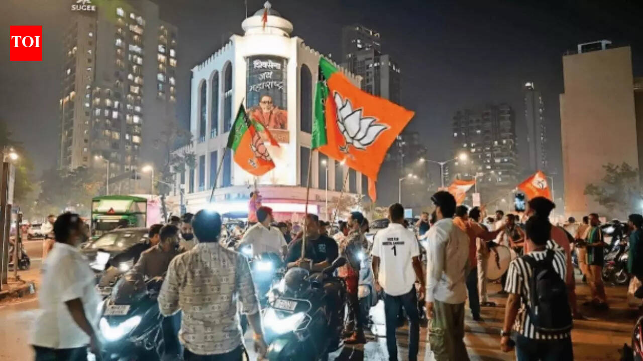 With 65-seat win, BJP clinches Navi Mumbai civic body for 1st time; MNS opens account with 1 seat, Shiv Sena wins 42