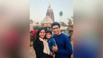 Ridhima Ghosh seeks blessings at Jagannath Temple