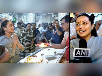 Rani Mukerji visits Dagdusheth Ganpati; seeks blessings from Bappa as she completes 30 years in film industry, 'Mardaani 3' set for release