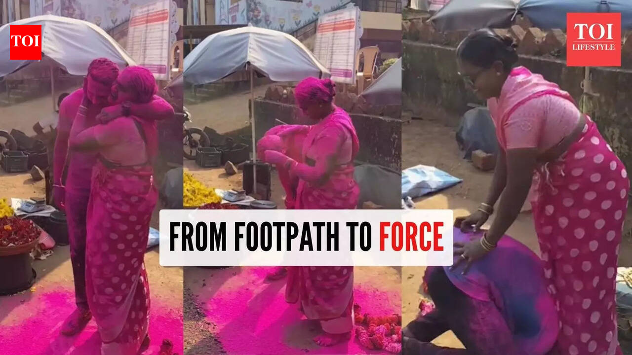 Vegetable seller's son clears CRPF, goes to mom's roadside stall to seek blessings: Heartwarming video goes viral