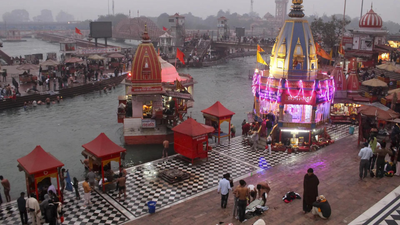 ‘No entry for non-Hindus’: Haridwar’s Har ki Pauri boards cite century-old bylaw; district administration says no fresh orders