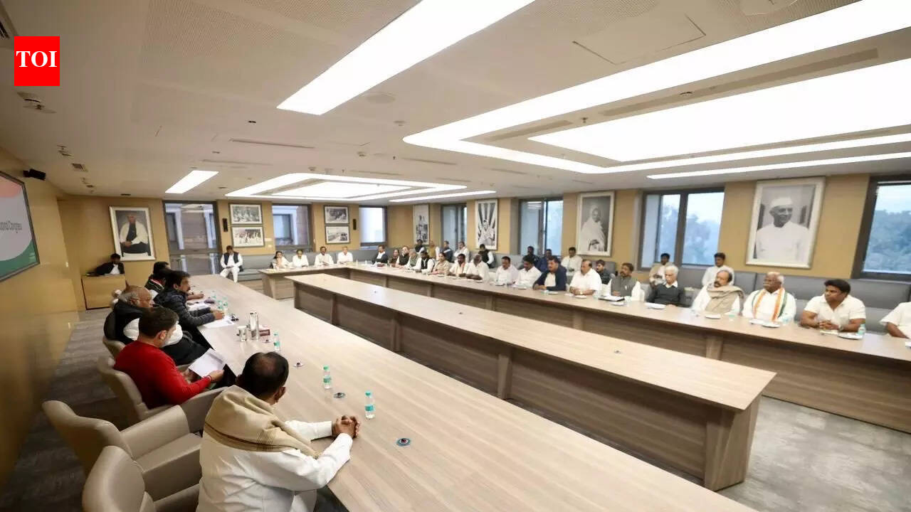 Tamil Nadu polls: Congress chief Kharge chairs key meet; says it's 'equality vs bigotry'