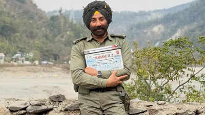 Sunny Deol's strong yet vulnerable avatar in BTS photos from 'Border 2' win the internet, Esha Deol, Bobby Deol react
