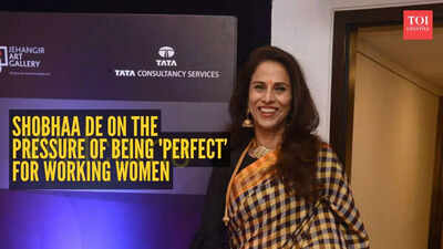 “America is 20 years behind India”: Shobhaa De’s sharp take on women at work