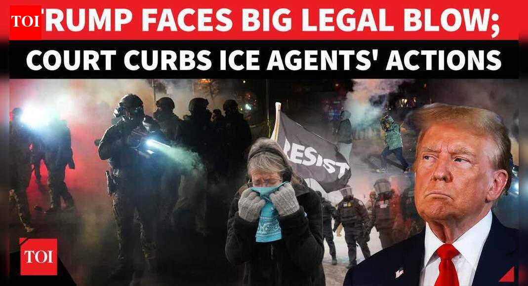 U.S. Court Curbs ICE Ops In Minneapolis; Big Blow To Trump As Fed Agents Blocked From Arrests
