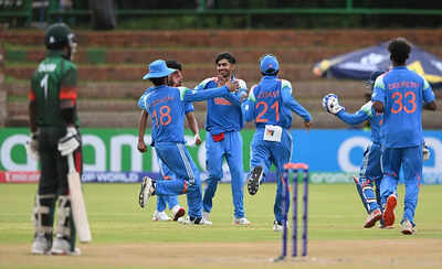 8 wickets in eight overs! India snatch victory from Bangladesh's grasp in U19 World Cup
