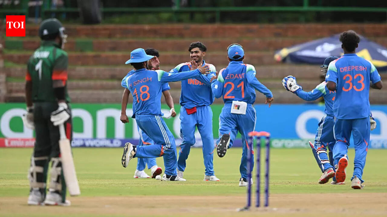 8 wickets in eight overs! India snatch victory from Bangladesh's grasp in U19 World Cup