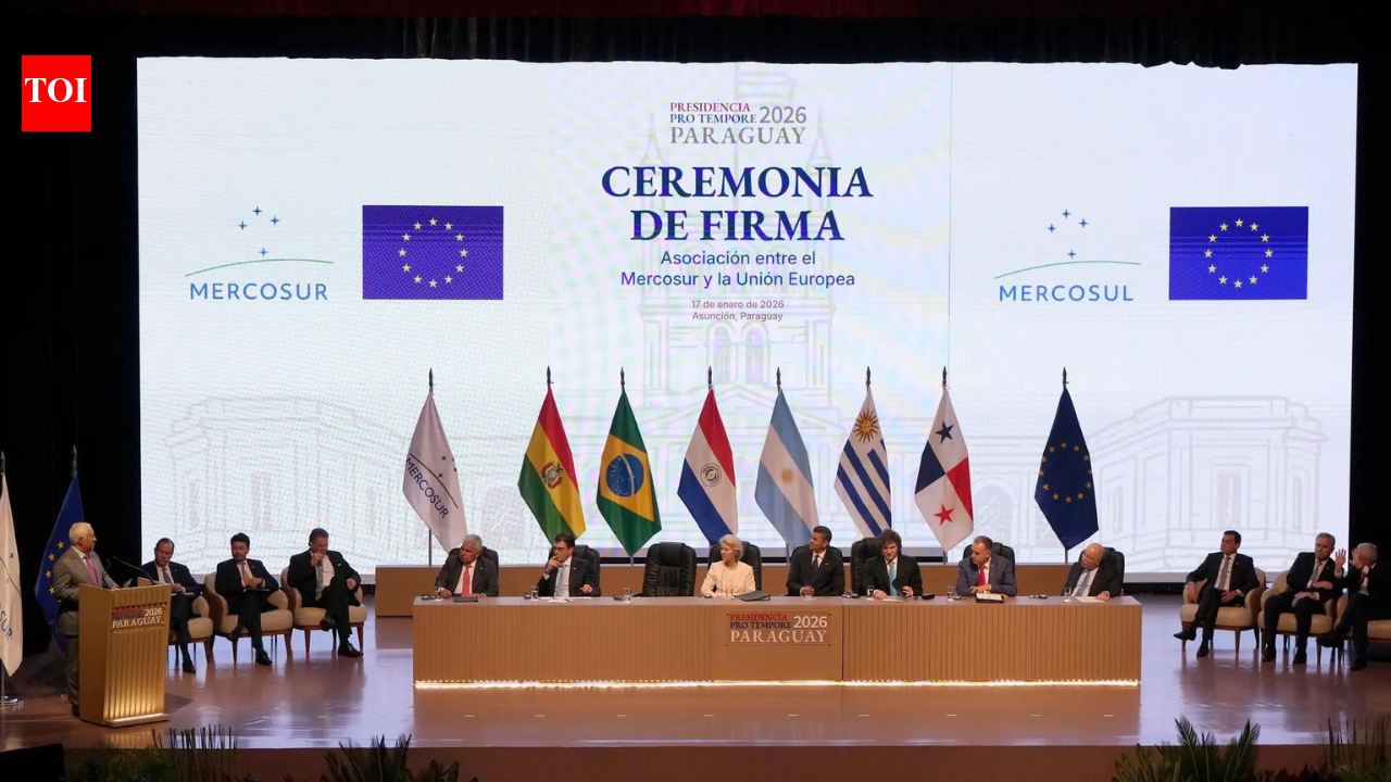 Trade breakthrough: EU, Mercosur sign landmark free trade pact; 25-year negotiations end amid global tariff tensions