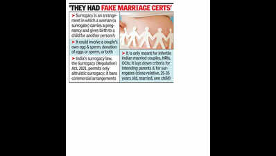 Unwed egg donors: Mumbai police bust international surrogacy racket