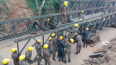 Op Sagar Bandhu: Indian Army constructs third Bailey bridge in cyclone-hit Sri Lanka