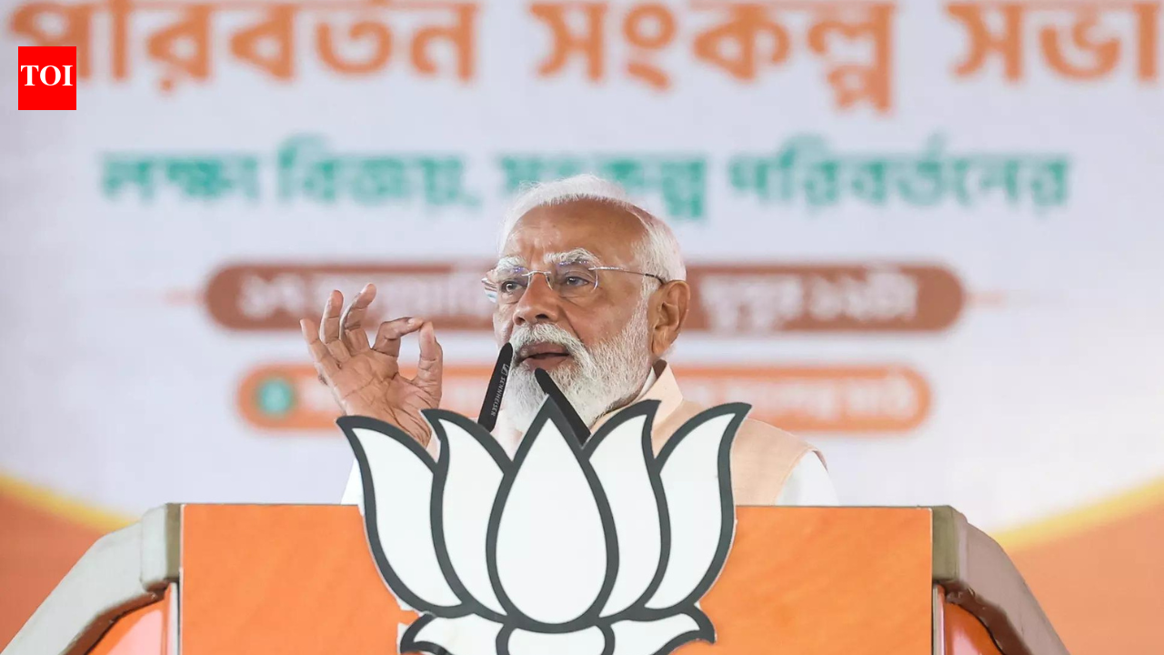 In poll-bound Bengal, PM Modi blames demographic imbalance for violence