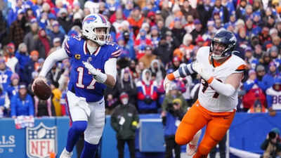 Broncos’ cheeky Hailee Steinfeld post goes viral while Josh Allen's Super Bowl dream shattered again