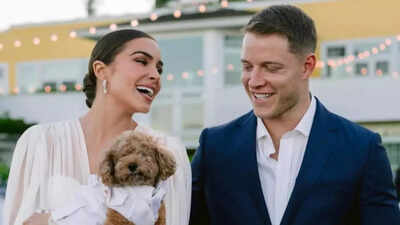 Christian McCaffrey’s wife Olivia Culpo steals spotlight with bold