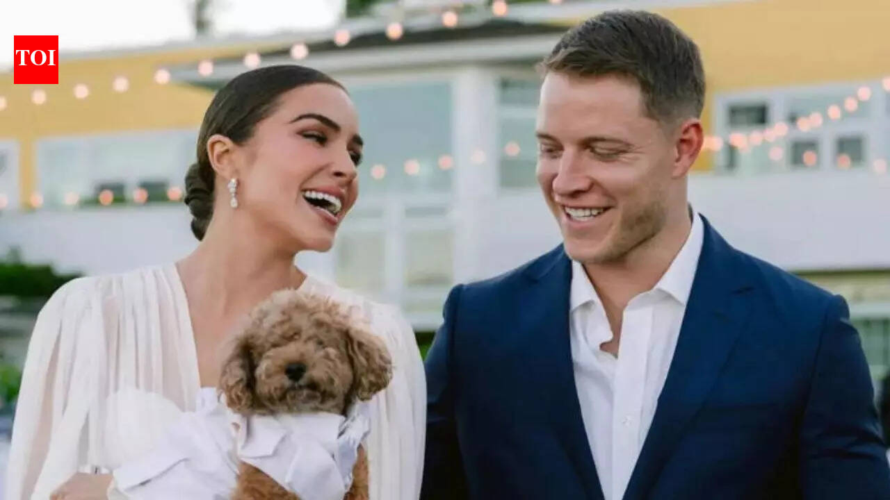 Christian McCaffrey’s wife Olivia Culpo steals spotlight with bold 49ers outfit before Seahawks game