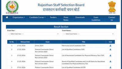 RSSB Platoon Commander direct recruitment 2025: Preference-wise result, cut-off marks and PET shortlist released