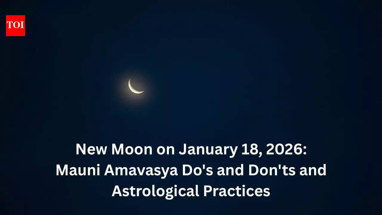New Moon on January 18, 2026: Mauni Amavasya Do's and Don'ts and Astrological Practices