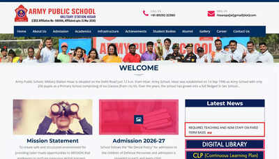 APS Hisar Recruitment 2026 notification released for teaching and non-teaching staff vacancies at apshisar.com