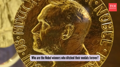  Who are the Nobel winners who ditched their medals forever?