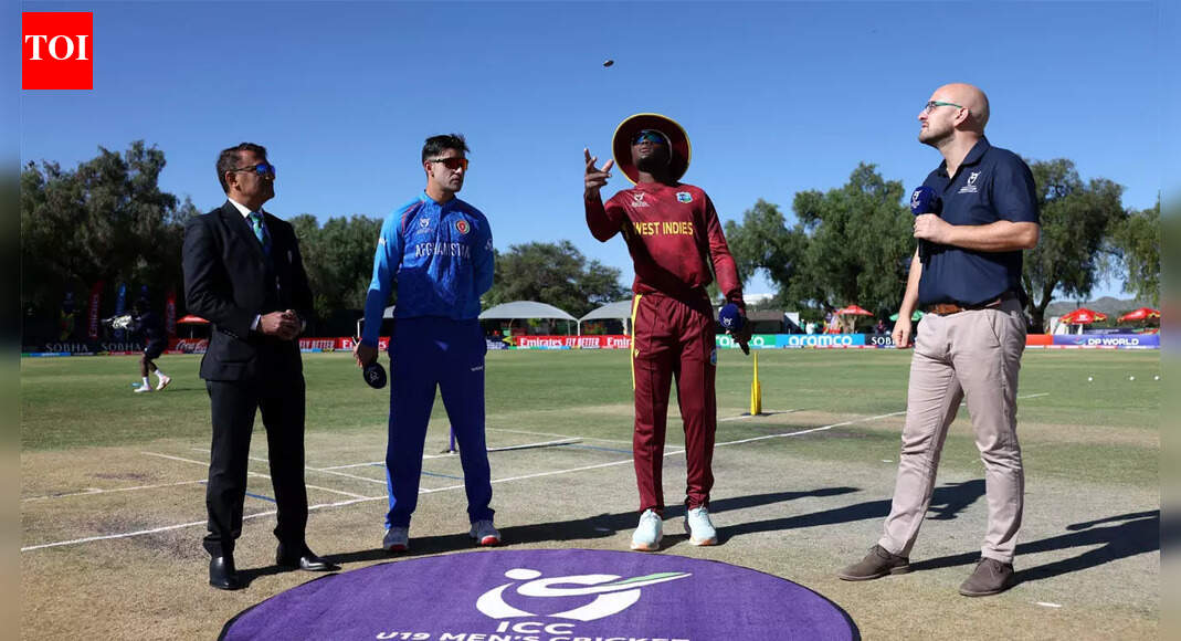U19 WC Live: West Indies vs Afghanistan