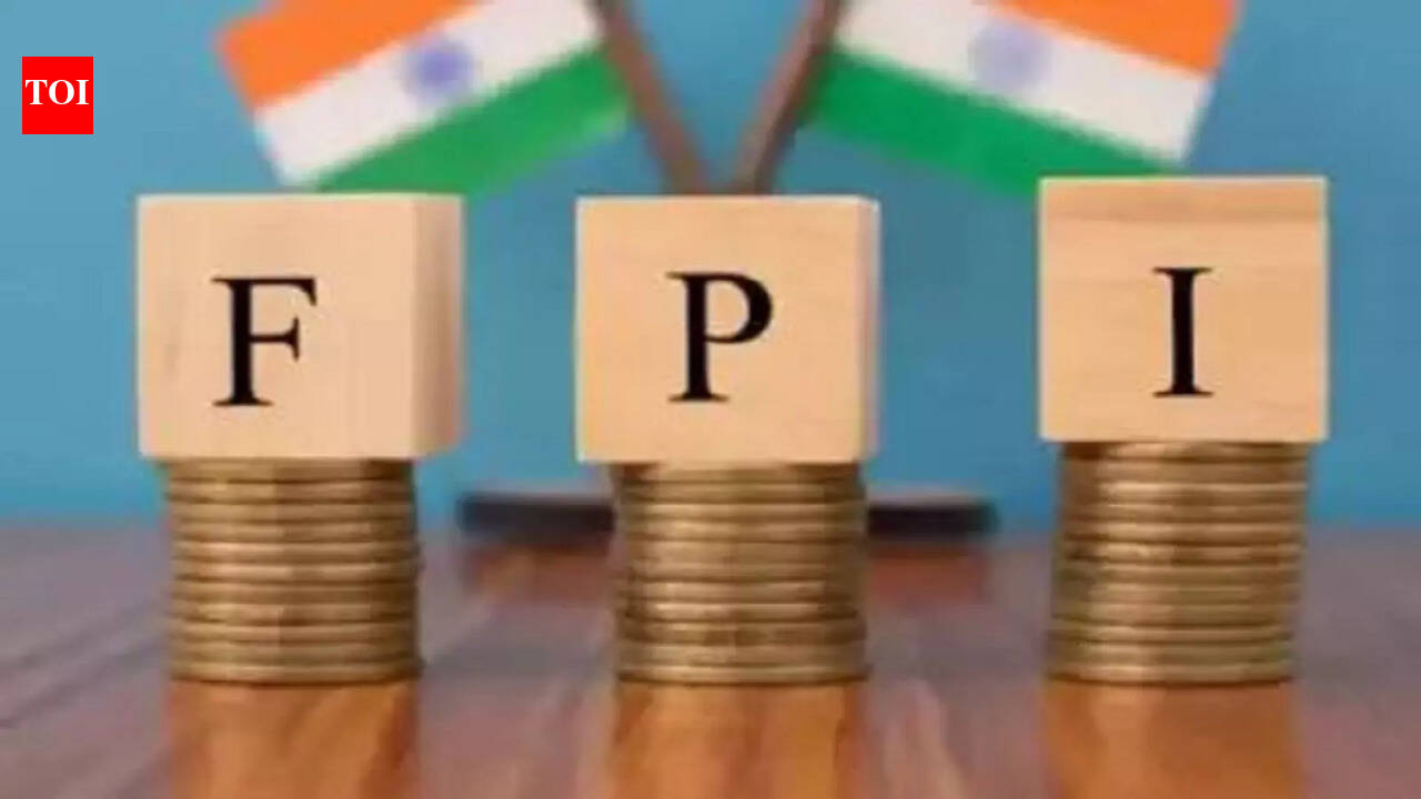 FPI outflows continue: Foreign investors withdraw over ₹22,500 crore in January so far, adding pressure on equities