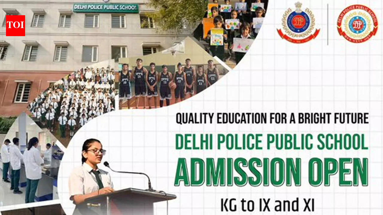DPPS admissions: Delhi Police Public School invites applications for KG to IX and XI academic session 202