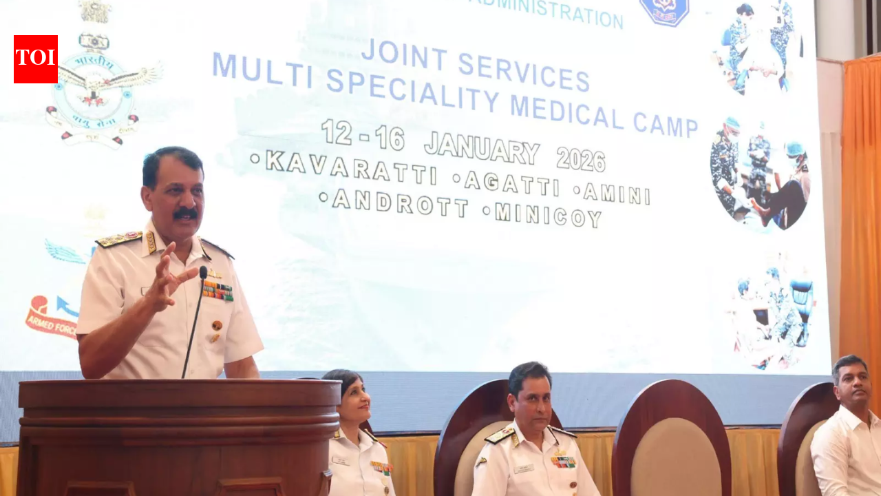 Indian Navy medical camp: Five-day healthcare mission in Lakshadweep; 4,700+ beneficiaries