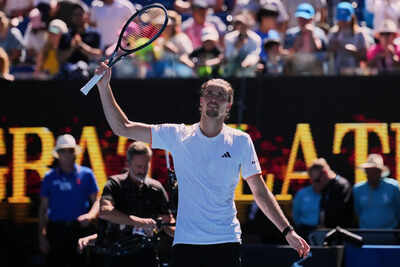 Australian Open: Aryna Sabalenka stumbles, Alexander Zverev wobbles as day one delivers drama