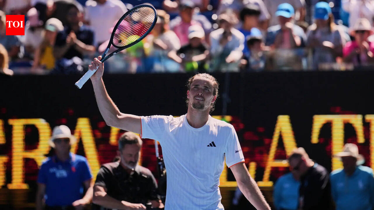 Australian Open: Aryna Sabalenka stumbles, Alexander Zverev wobbles as day one delivers drama