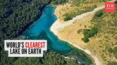 Where is world's clearest lake where tourists are asked to wipe their shoes