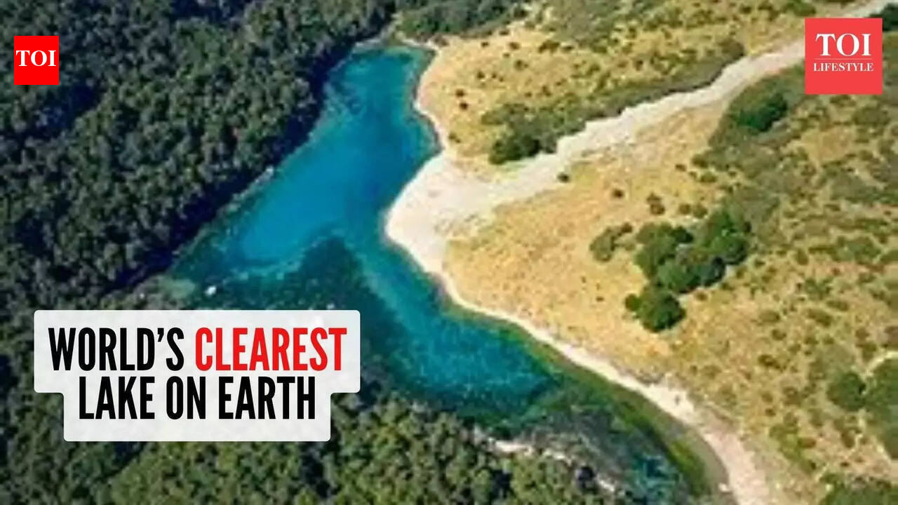 Where is world's clearest lake where tourists are asked to wipe their shoes