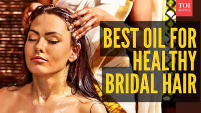 Bridal haircare: Best oil to fix hairfall from pre-wedding stress, styling damage