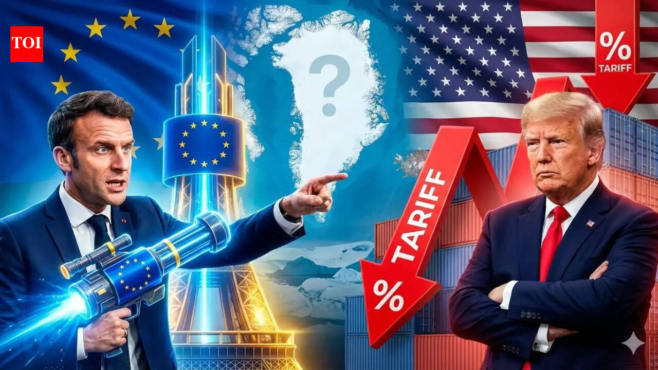 EU to fire trade 'bazooka'? Macron urges tough action against Trump tariffs