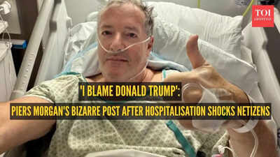  Piers Morgan's shocking post after hospitalisation enrages netizens