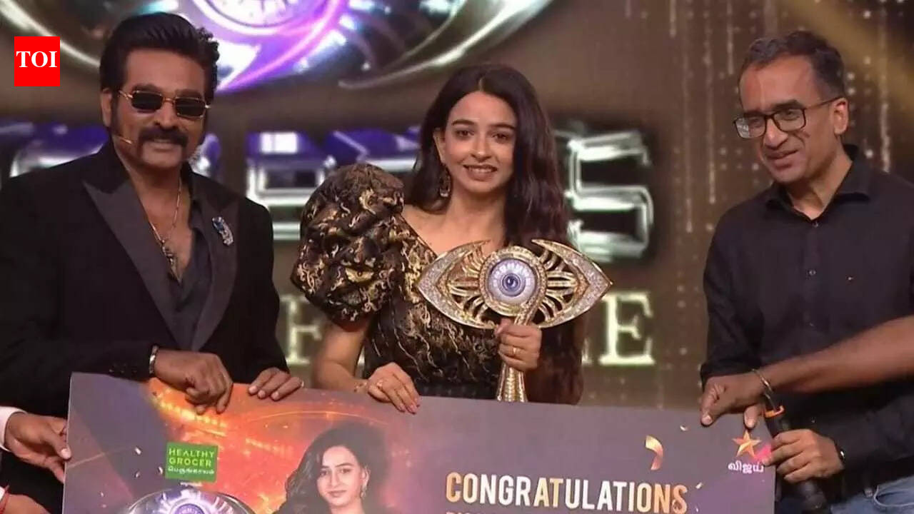 Bigg Boss Tamil 9 winner: Wild card contestant Divya Ganesh lifts the trophy; wins a prize money of Rs 50 lakh