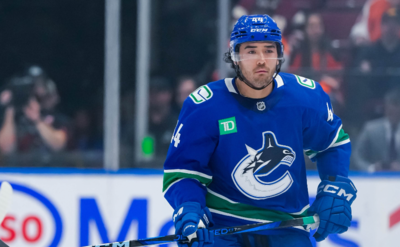 Vancouver Canucks planning to trade Kiefer Sherwood using similar method to deal with Quinn Hughes