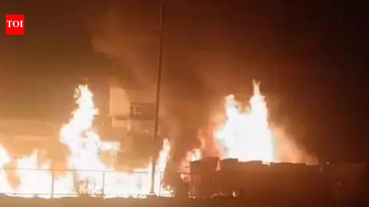 Tanker laden with chemicals collides with trailer on NH-48