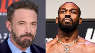 Ben Affleck reacts in shock to Jon Jones fight moment as Joe Rogan explains the kick against Stipe Miocic