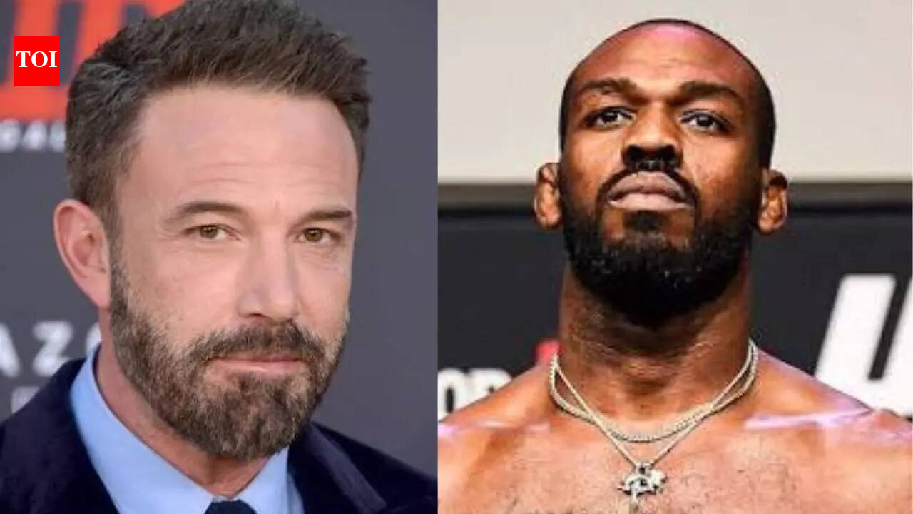 Ben Affleck reacts in shock to Jon Jones fight moment as Joe Rogan explains the kick against Stipe Miocic